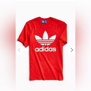 Adidas Men's T-Shirt Short Sleeve Trefoil Logo Design Graphic Classic Shirt Sz S
